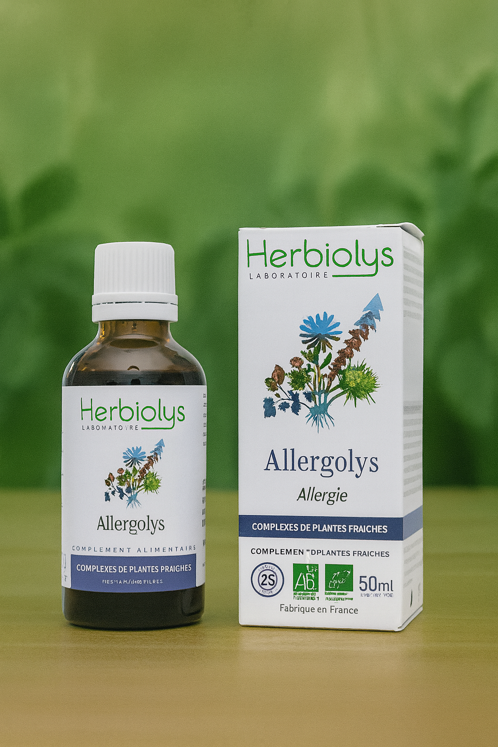 Allergolys - Complexe de Bourgeons et Plantes fraîches Bio pour apporter confort - Herbiolys