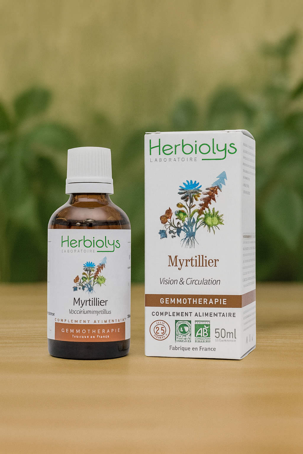 Myrtillier - Microcirulation et Santé Oculaire - Bourgeon Bio - Gemmothérapie Herbiolys