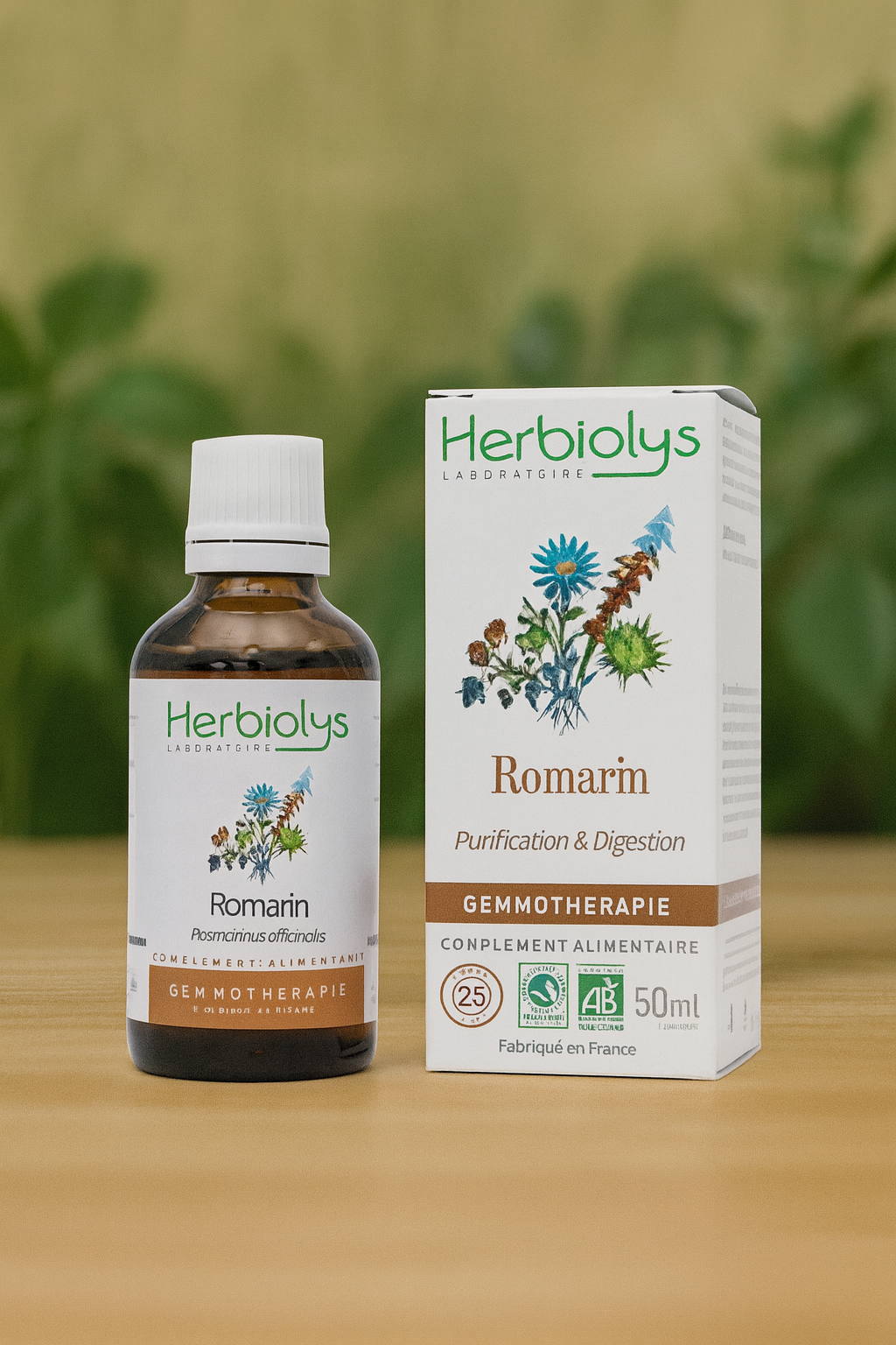 Romarin - Bourgeon Bio - Détoxifier et protéger - Gemmothérapie Herbiolys