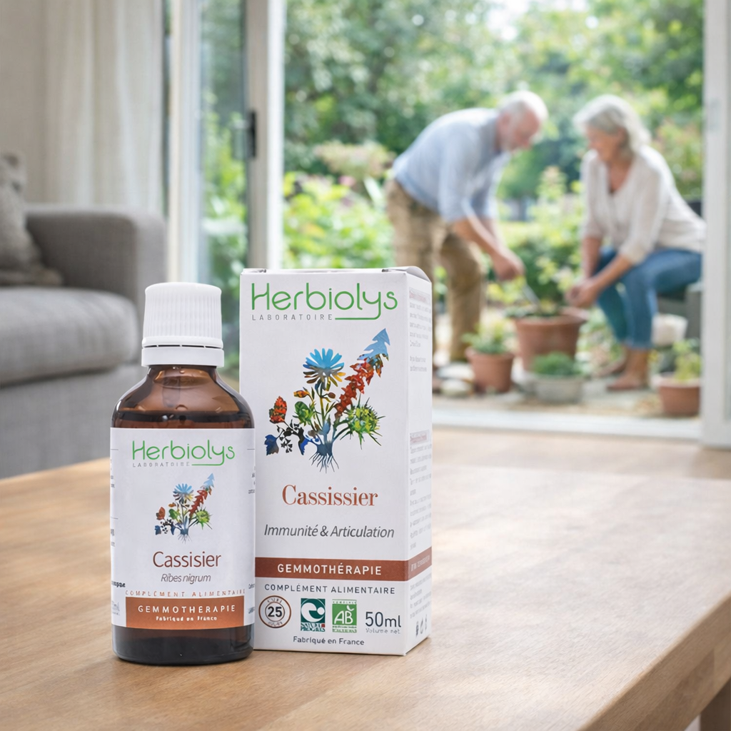 Bourgeons de Cassissier Bio – Vitalité, Défenses & Confort Articulaire - Herbiolys