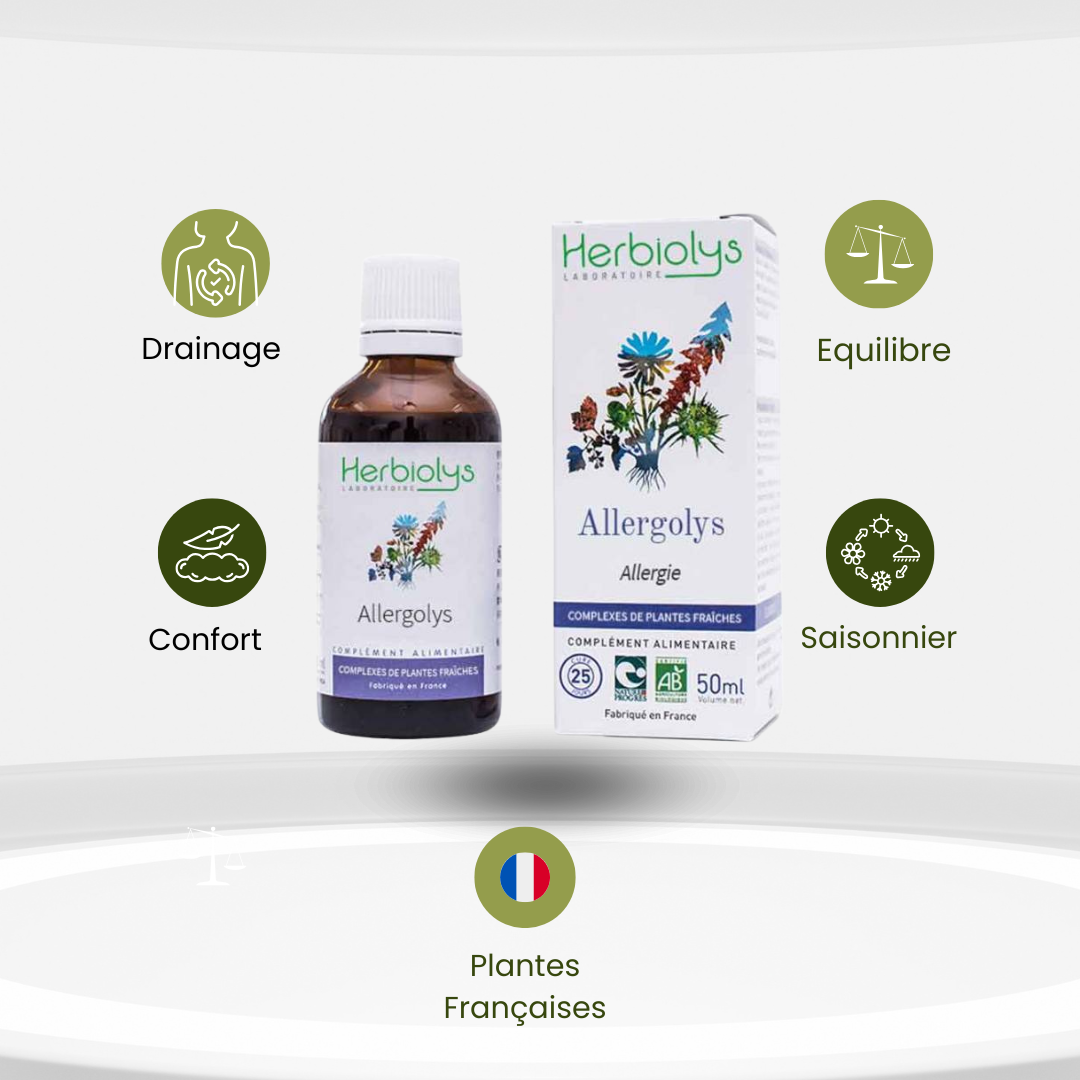 Allergolys Bio – Soutien Naturel en Période de Sensibilités Saisonnières - Herbiolys
