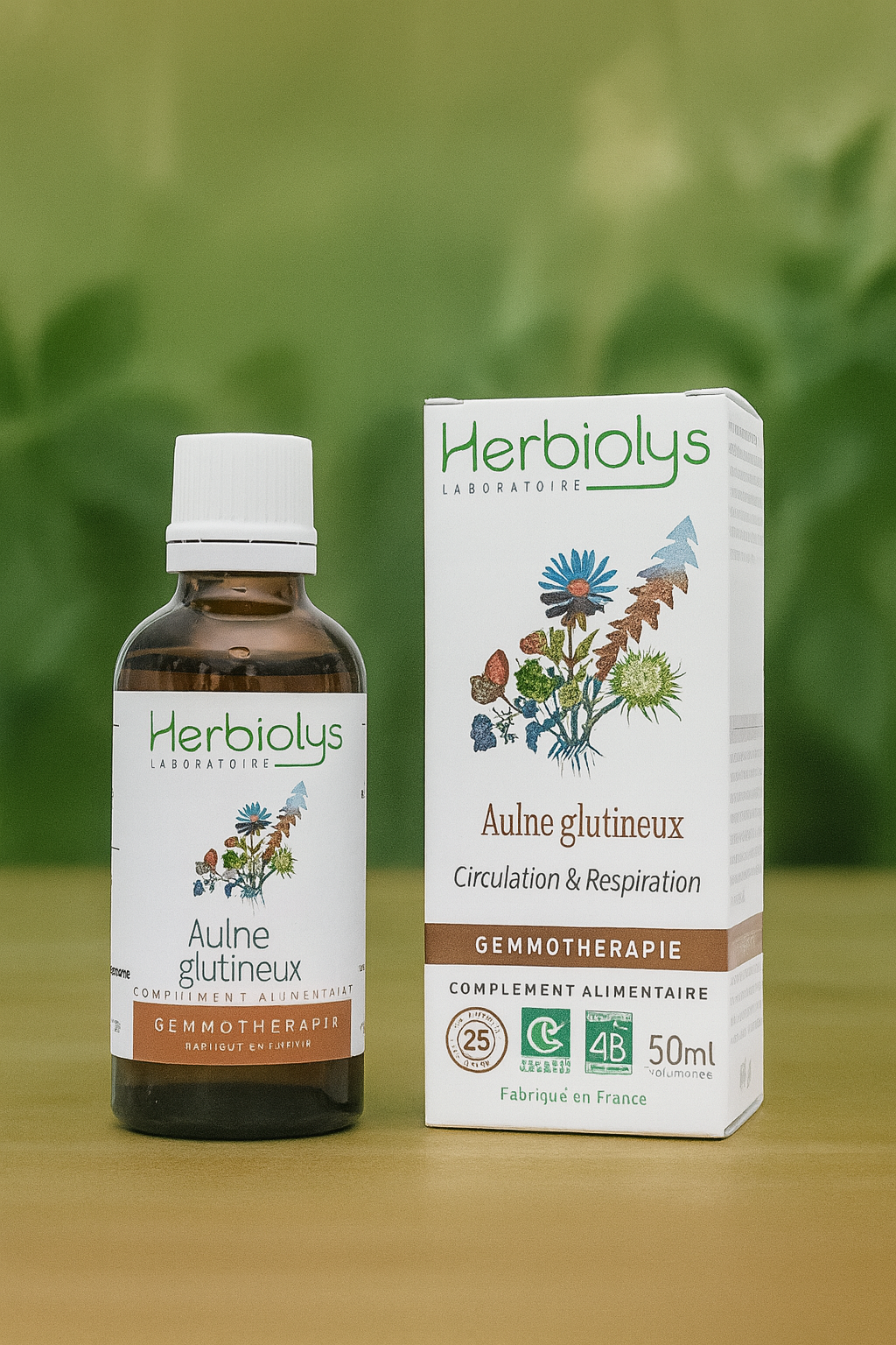 Aulne glutineux - Bourgeon Bio - Gemmothérapie Herbiolys