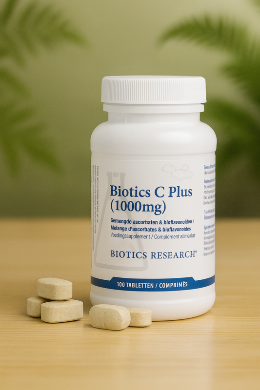 Biotics C plus 1000mg - Vitamine C - Soutient aux défenses - Energetica Natura