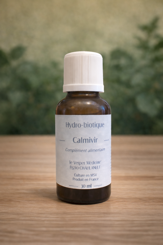 Calmivir - Soutien Immunitaire - Hydrobiotique Naturel à Base de Plantes & Ferments - Verger Medicine