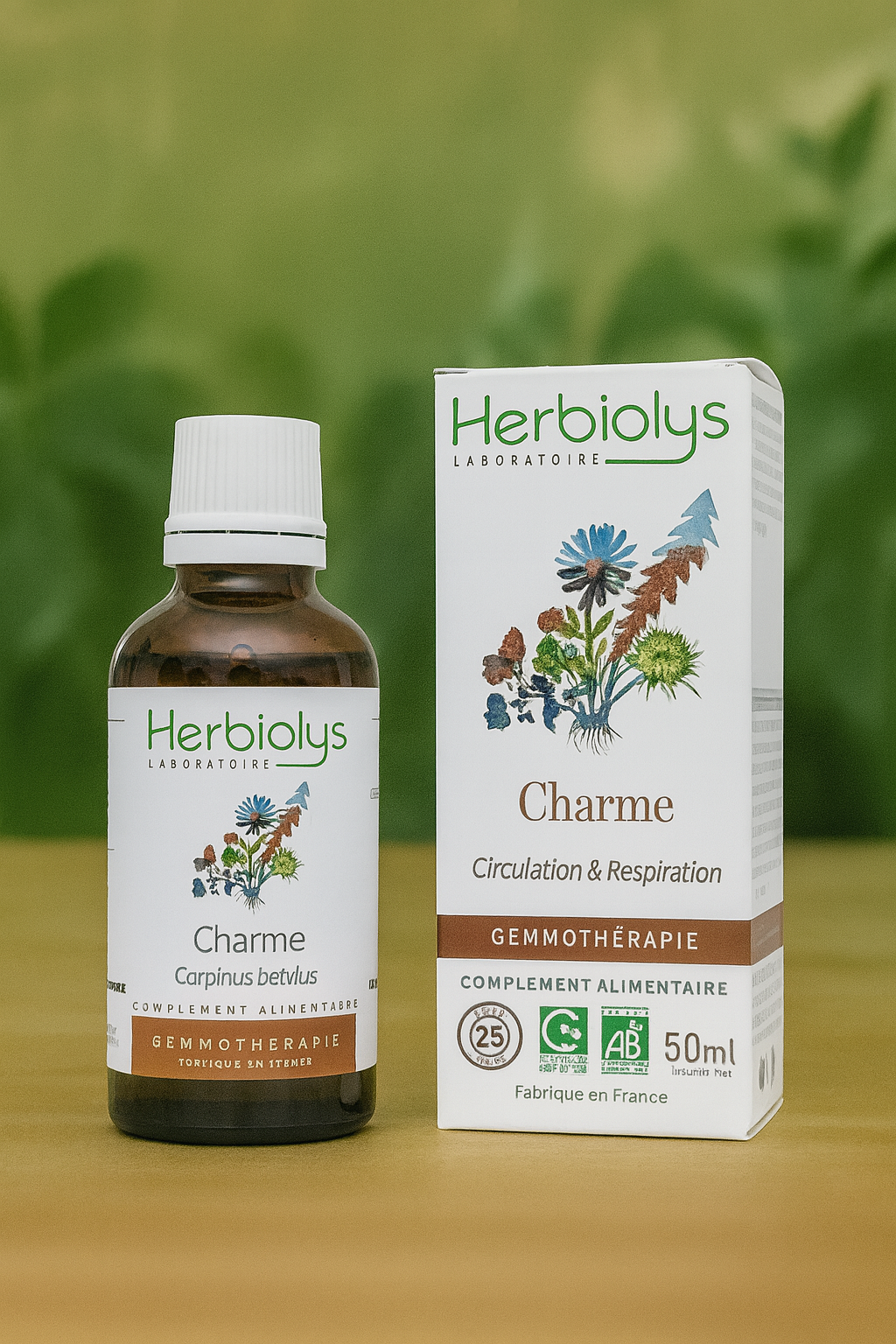 Charme - Bourgeon Bio - Système respiratoire - Gemmothérapie Herbiolys