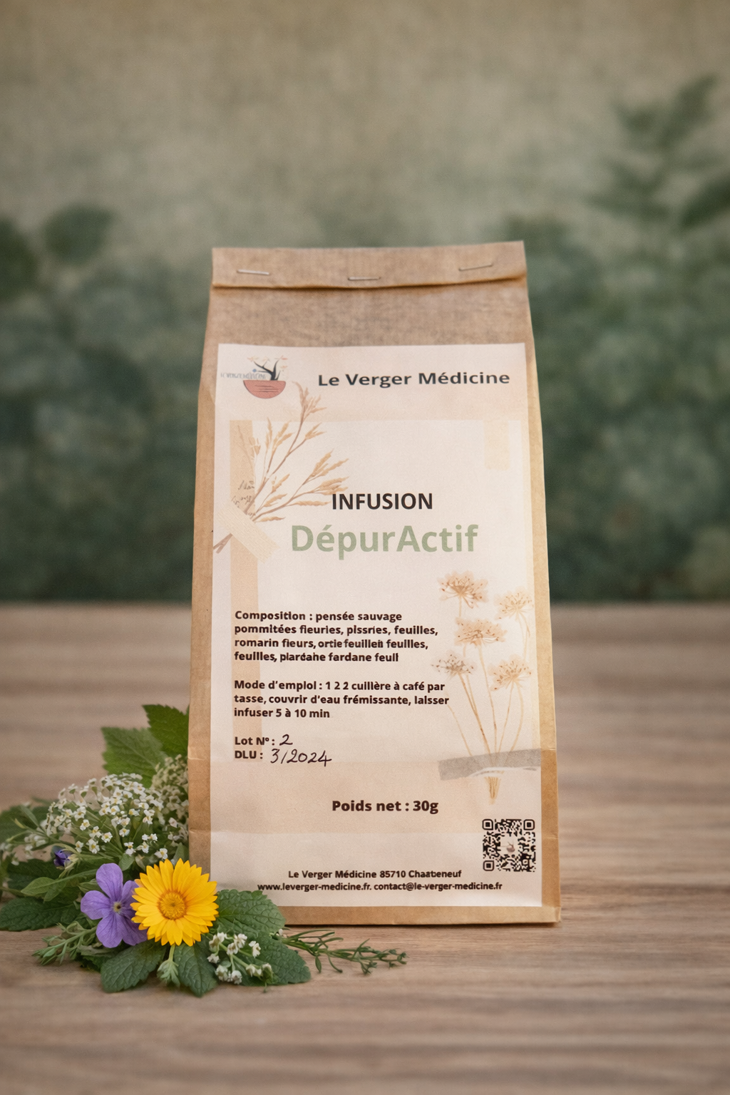 Depuractif - Tisane - Verger Médicine