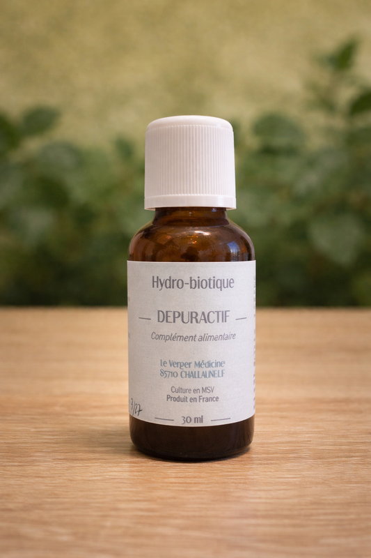 Depuractif Hydro-Biotique – Soutien des Fonctions d’Élimination - Verger Medicine