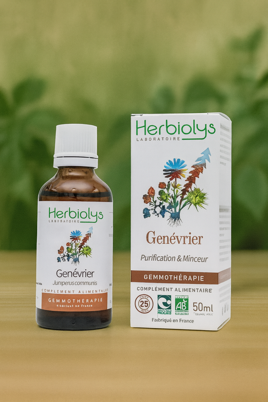 Genévrier - Bourgeon Bio - Détoxification foie, reins - Gemmothérapie Herbiolys