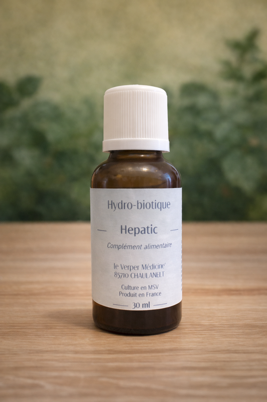 Hepatic Hydro-Biotique – Soutien Naturel de la Sphère Hépatique & Digestive - Verger Medicine