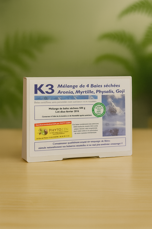 Mélange K3 - Système nerveux - Bio - Phytozen