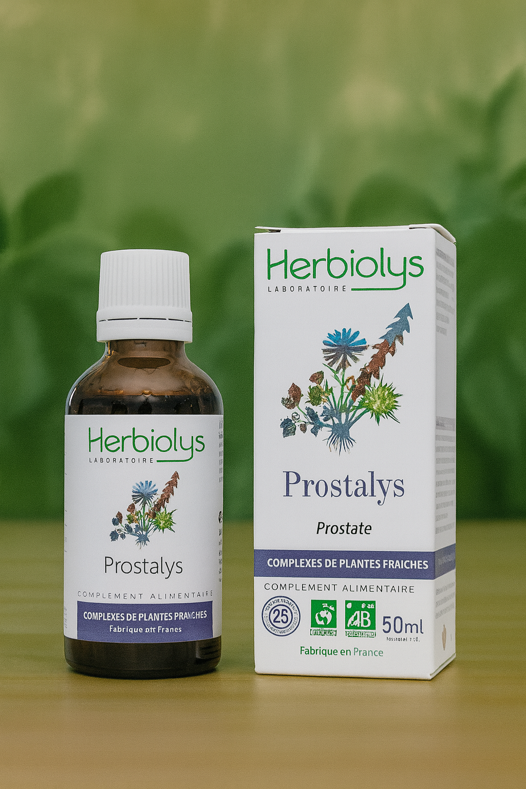 Prostalys - Complexe de Bourgeons et Plantes fraîches Bio pour soutenir la prostate - Herbiolys