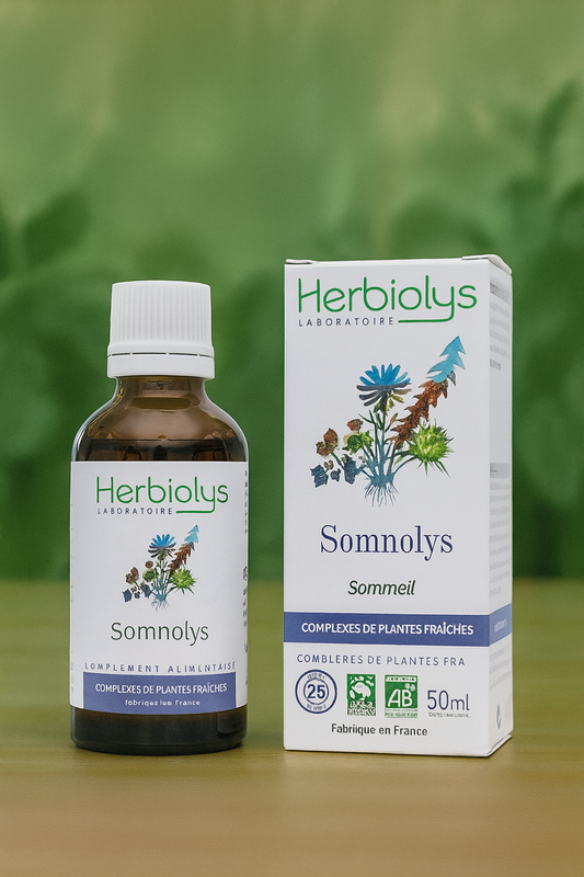 Somnolys - Complexe de Bourgeons et Plantes fraîches Bio pour un sommeil réparateur - Herbiolys