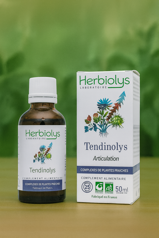 Tendinolys - Complexe de Bourgeons et Plantes fraîches Bio pour prévenir des tendinites - Herbiolys