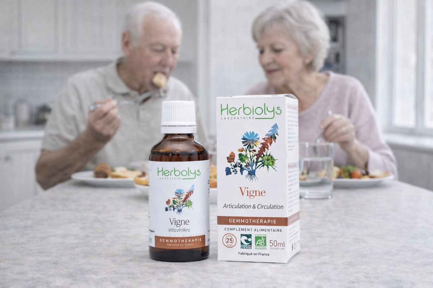 Bourgeons de Vigne Bio – Articulations, Inflammations & Confort Digestif - Herbiolys